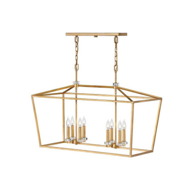 Stinson 8 Light Large Linear Chandelier by Hinkley - 3534