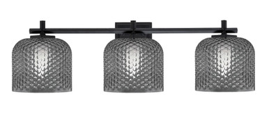 Franklin 3 Light Bar 7.5 Inch Tall and 26.75 Inch Length by Toltec - 1213-75-2675_P