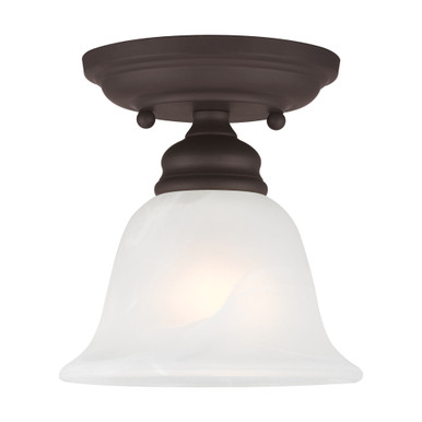 St George'S Hawthorns 1 Light 6.25 Inch Flush Mount by Bailey Street Home - 218-BEL-1029673