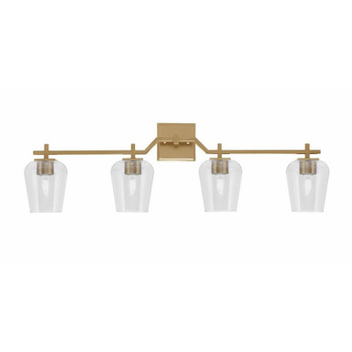 Corbin 4 Light Bath Bar 10.75 Inch Tall and 35.25 Inch Length by Toltec - 2314-1075-3525