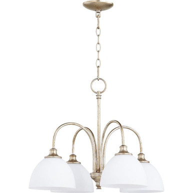 Celeste 4 Light Medium Chandelier by Quorum - 6409-4
