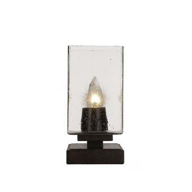 Luna 1 Light Accent Table Lamp 11.5 x 4 Inches by Toltec  - 52-DG-530