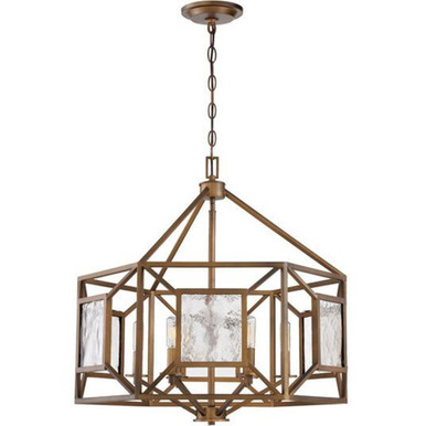 Athina 6 Light Medium Chandelier by Designers Fountain - 89486-gb