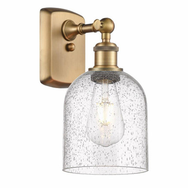 Bella 1 Light Industrial Wall Sconce 10 Inch Wide by Innovations - 516-1W-G558-6