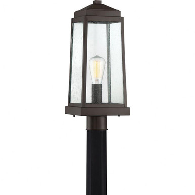 Castleton Park  1 Light Outdoor Post Lantern by Bailey Street Home - 71-BEL-2749231
