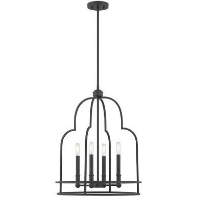 Diplomat 4 Light Large Pendant by Savoy House - 3-6612-4
