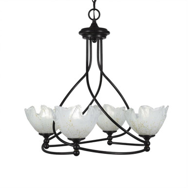 Capri 4 Light Medium Chandelier by Toltec 904-2422 - 904-2422