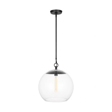 Atlantic One Light Large Round Pendant by Visual Comfort Studio - CP1041AI