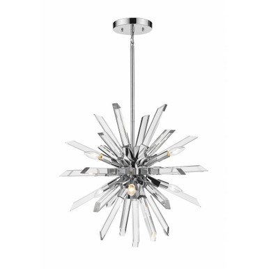 Burst 6 Light Medium Chandelier by Z-Lite - 4003-6CH