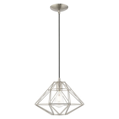 Paxten 1 Light Medium Pendant by Livex - 41323