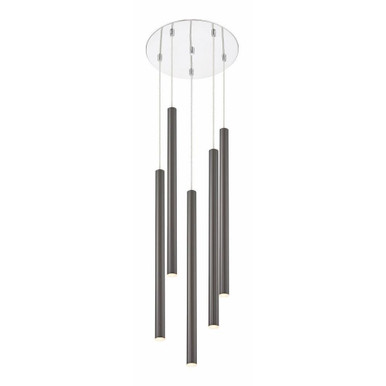 Parklands Las 70W 5 LED Steel Medium Island Pendant by BSH 372-BEL-3173496 - 372-BEL-3173496