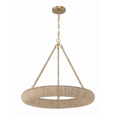 Oakley 6 Light Medium Chandelier by Crystorama - OAK-7536