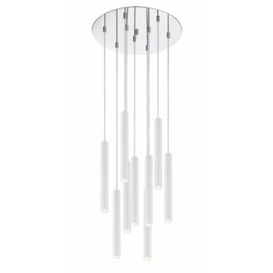 Forest 70W 14 LED Island/Billiard 16 x 12 In by Z Lite 917MP12-WH-LED-9RCH - 917MP12-WH-LED-9RCH