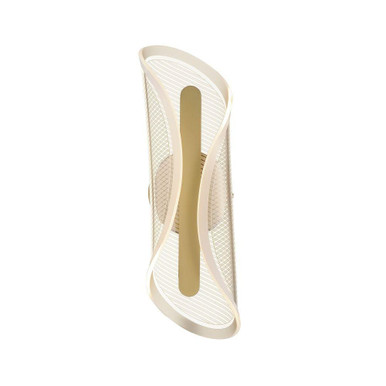 Manta 12W 1 LED Light Wall Sconce by ET2 - E24711-144GLD