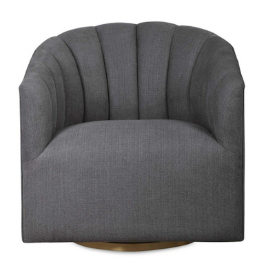 Cuthbert 32.25 Inch Modern Swivel Chair by Uttermost - 23536