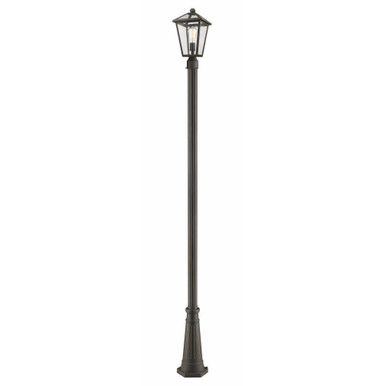Keats Cloisters 1 Light Outdoor Post Mount Lantern 10 x 110.25 In by BSH - 372-BEL-1002079