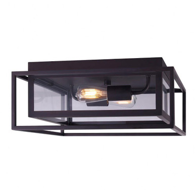 1 Light 8 Inch Wide Outdoor Flush Mount by Canarm Inc - IOL411