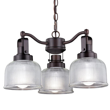 Roland 3 Light Mini Chandelier 8.5 Inch Tall and 16.5 Inch Wide by Vaxcel - H0275
