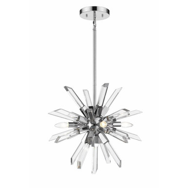 Burst 4 Light Medium Chandelier by Z-Lite - 4003-4CH