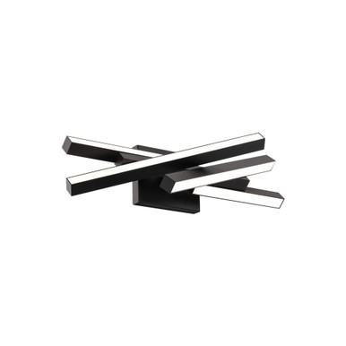 Parallax 19.5W 1 LED Bath Vanity 7 Inch Tall and 7.88 Inch Wide by dweLED - WS-73120