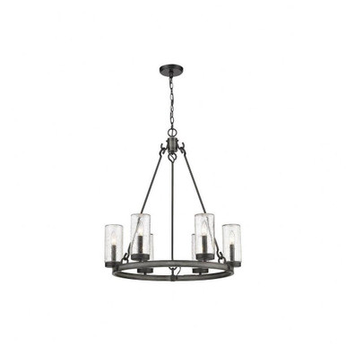 Marlow 6 Light Outdoor Pendant 31 x 27.5 Inch Wide by Z-Lite - 589-6