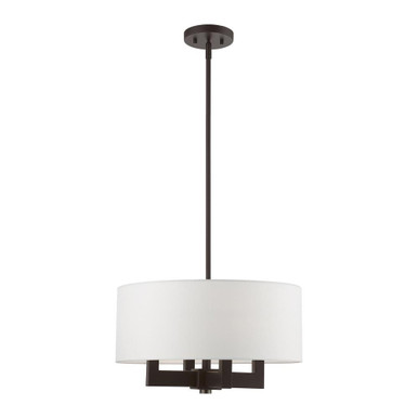 Cresthaven 4 Light Small Chandelier by Livex - 48784