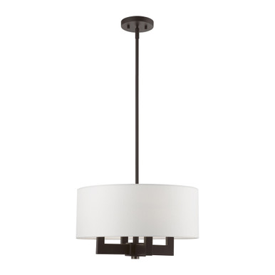 Cresthaven 4 Light Small Chandelier by Livex - 48784