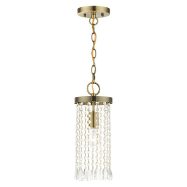 Alnwick Crescent 1 Light Mini Pendant by Bailey Street Home - 218-BEL-1012051