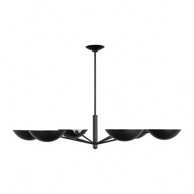 Nevel 6 Light Oversized Chandelier by Visual Comfort Studio - EC1306AI