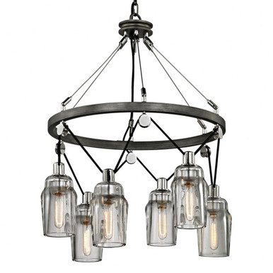 Citizen 6 Light Large Pendant by Troy - F5996