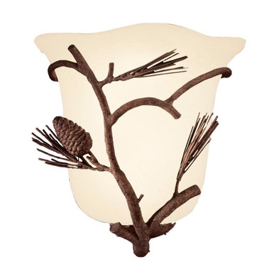 Ponderosa 1 Light Wall Sconce 10 Inch Tall by Kalco - 5026PD