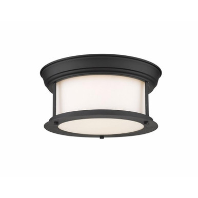 Woodcroft Gardens 2 Light 11 Inch Wide Flush Mount by Bailey Street Home - 372-BEL-1002068