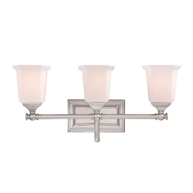 Nicholas 3 Light Vanity Light by Quoizel - NL8603
