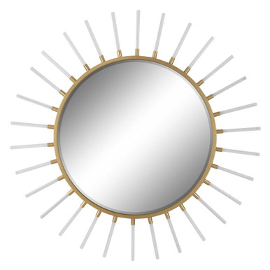 Oracle 55.25 Inch Round Starburst Mirror by Uttermost - 09883