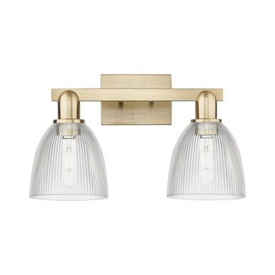 Castile 2 Light Bath Vanity 10.75 Inch Tall and 17 Inch Wide by Innovations - 716-2W-G38