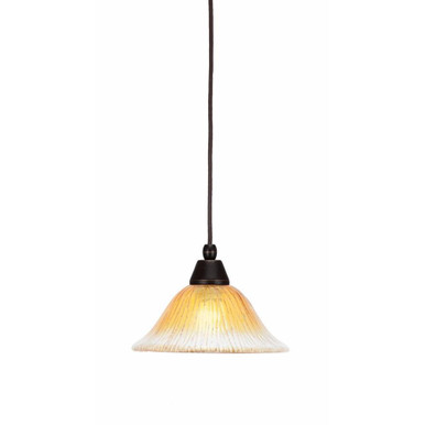 Any 1 Light Steel Small Pendant by Toltec - 22-10-65-