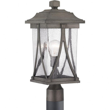 Abbott Outdoor Light 1 Light Square Shade 8.25 x 18.5 Inches by Progress  - P540011