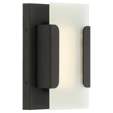 Hubert 8W 1 LED Light Outdoor Wall Lantern 8 Inch Tall by Access - 20001LEDDMG-BRZ/SDG