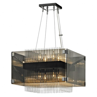Apollo 8 Light Medium Chandelier by Troy - F5905-BRZ/PC