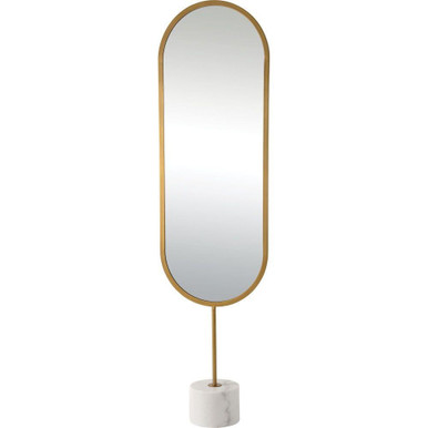 Taio Oval Wall Mirror 70 Inch Tall and 19 Inch Wide by Renwil Inc - MT2341