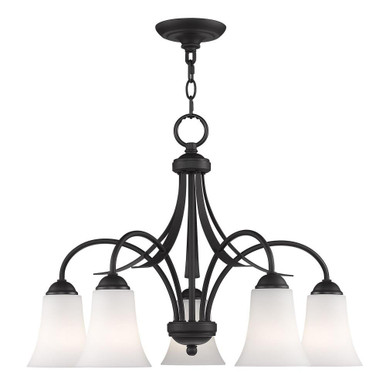 Brindley Birches 5 Down Light Medium Chandelier by Bailey Street Home - 218-BEL-1120001