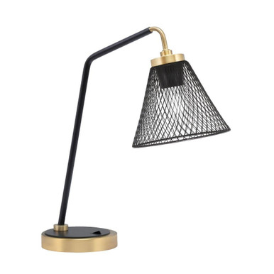 1 Light Desk Lamp 16.5 Inches Tall and 16 Inches Width by Toltec  - 59-GPMB-805