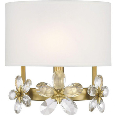 Dahlia 1 Light Wall Sconce by Savoy House - 9-4364-1-322
