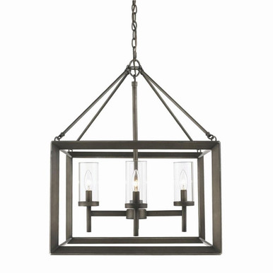 Smyth 4 Light Medium Chandelier by Golden - 2073-4