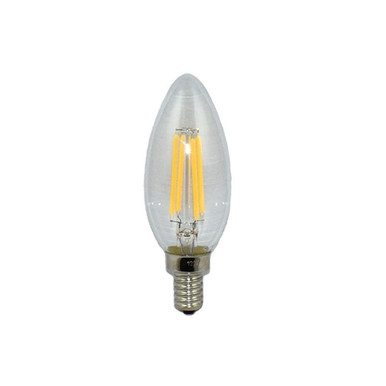 Accessory 4W E12 LED Lamp 4.5 Inches Tall and 1.55 Inches Wide by Maxim  - BUL-4W-E12-T-CL-120V-827