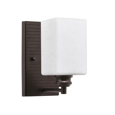 Edge 1 Light Up Glass Wall Sconce by Toltec - 1161-3053