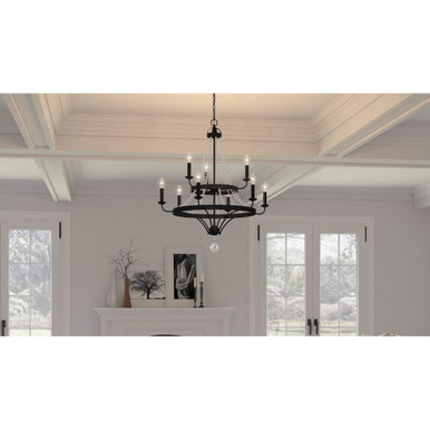 Doncaster Knoll 9 Light Large Chandelier by Bailey Street Home - 71-BEL-4926041