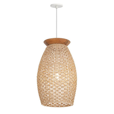 Cotswold 1 Light Large Pendant 23.75 Inch Tall and 13.5 Inch Wide by Maxim - 14924NA
