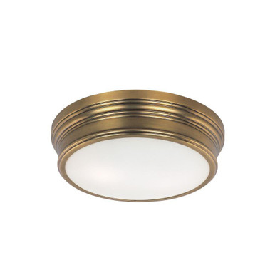 Fairmont 2 Light 13 Inch Wide Flush Mount by Maxim - 22370SWNAB