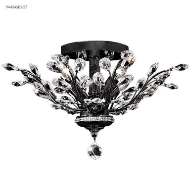 Florale 4 Light 21 Inch Tall Flush Mount by James Moder - 94454SB